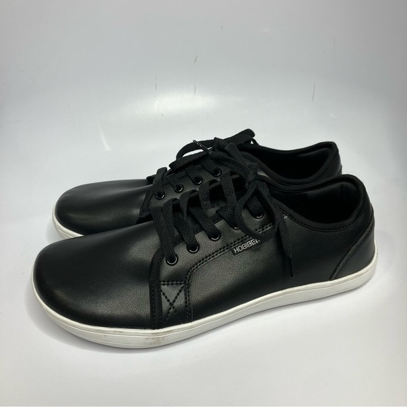 Hobibear black barefoot shoes wide toe box vegan leather size 44 - Picture 2 of 13